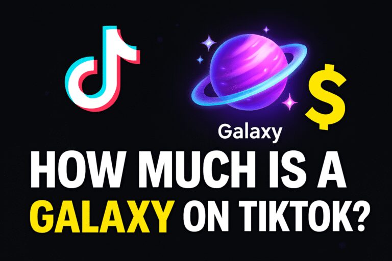 galaxy gift price on tiktok