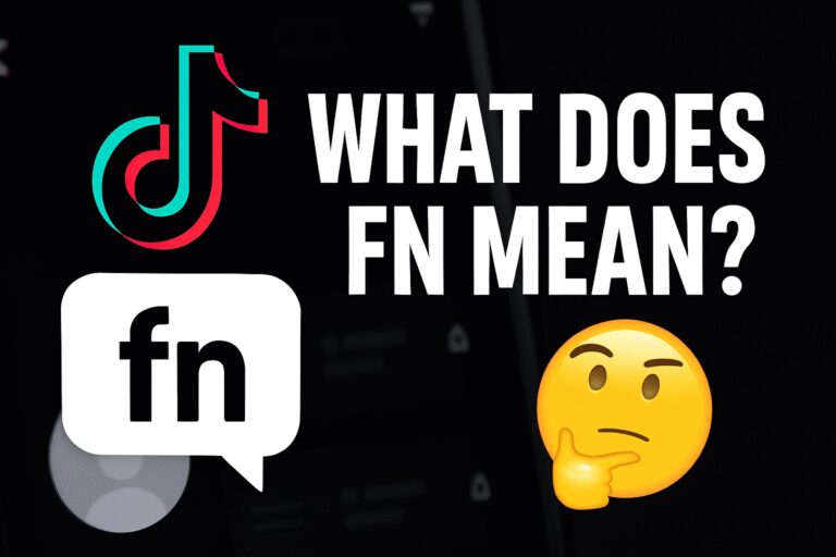 fn meaning on tiktok